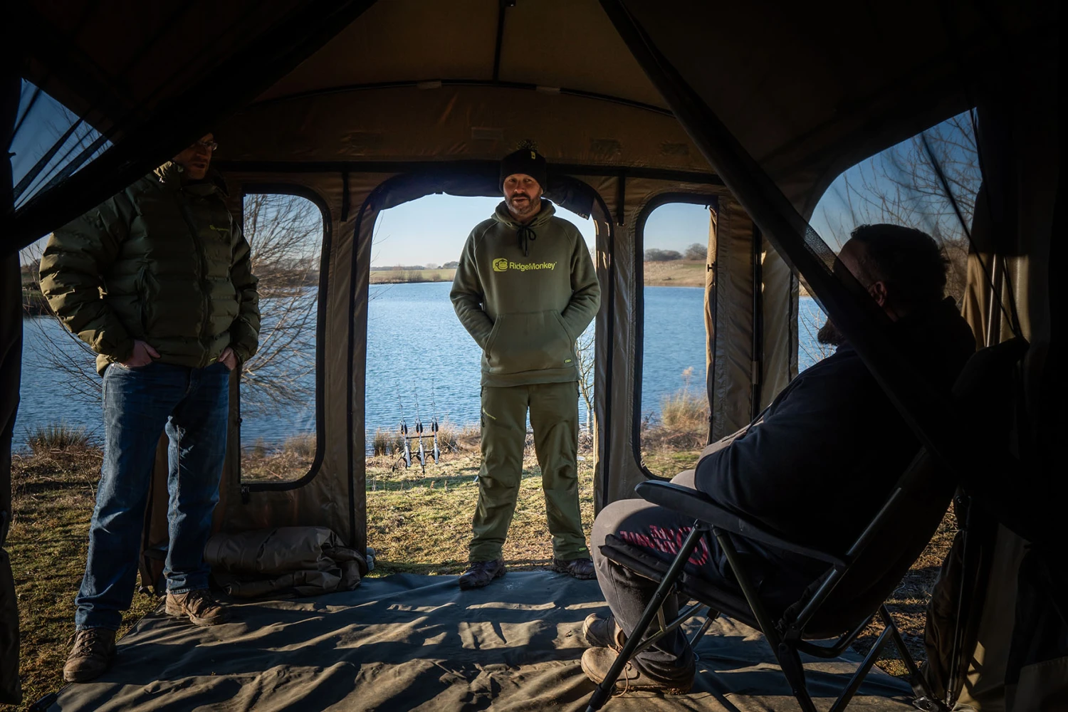 RidgeMonkey EscAPE XF2 Compact Met Plus Porch Extension 10 RidgeMonkey EscAPE XF2 Compact Met Plus Porch Extension - Afbeelding 10